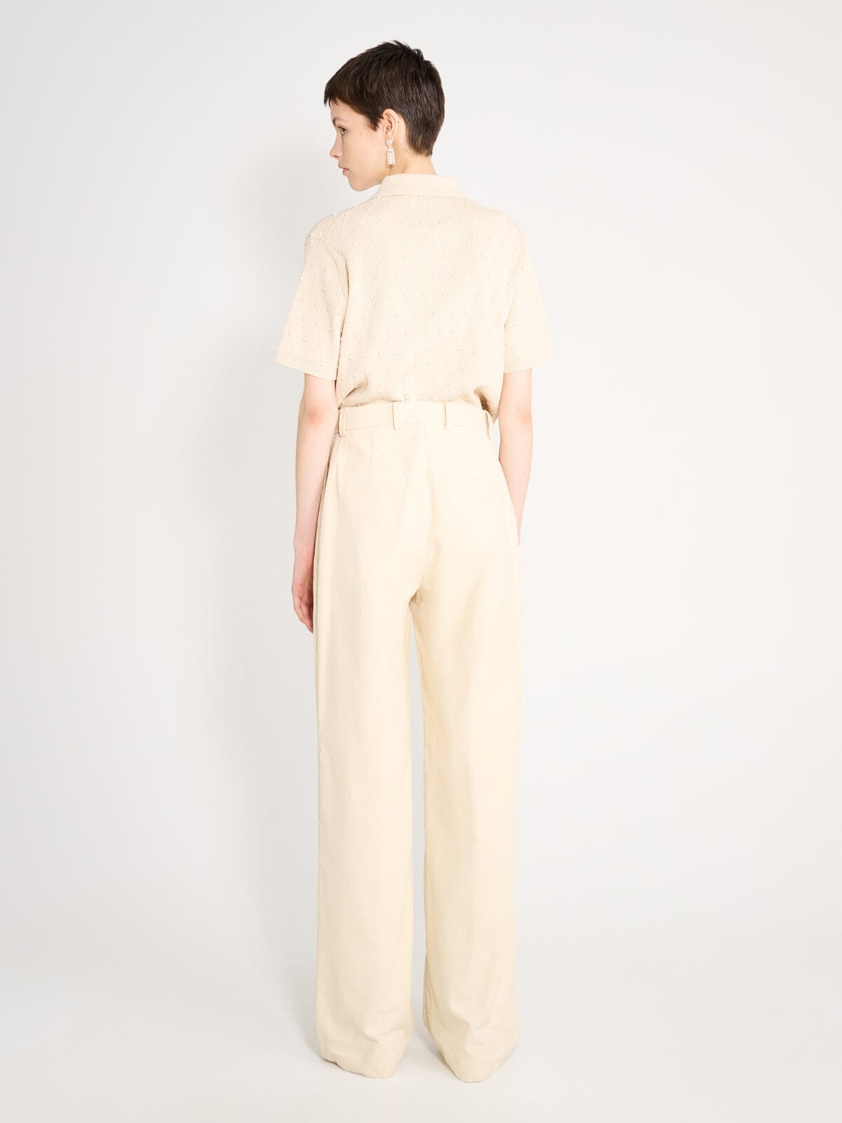 Nackiyé Bottoms Bianca High Waist Corduroy Pants