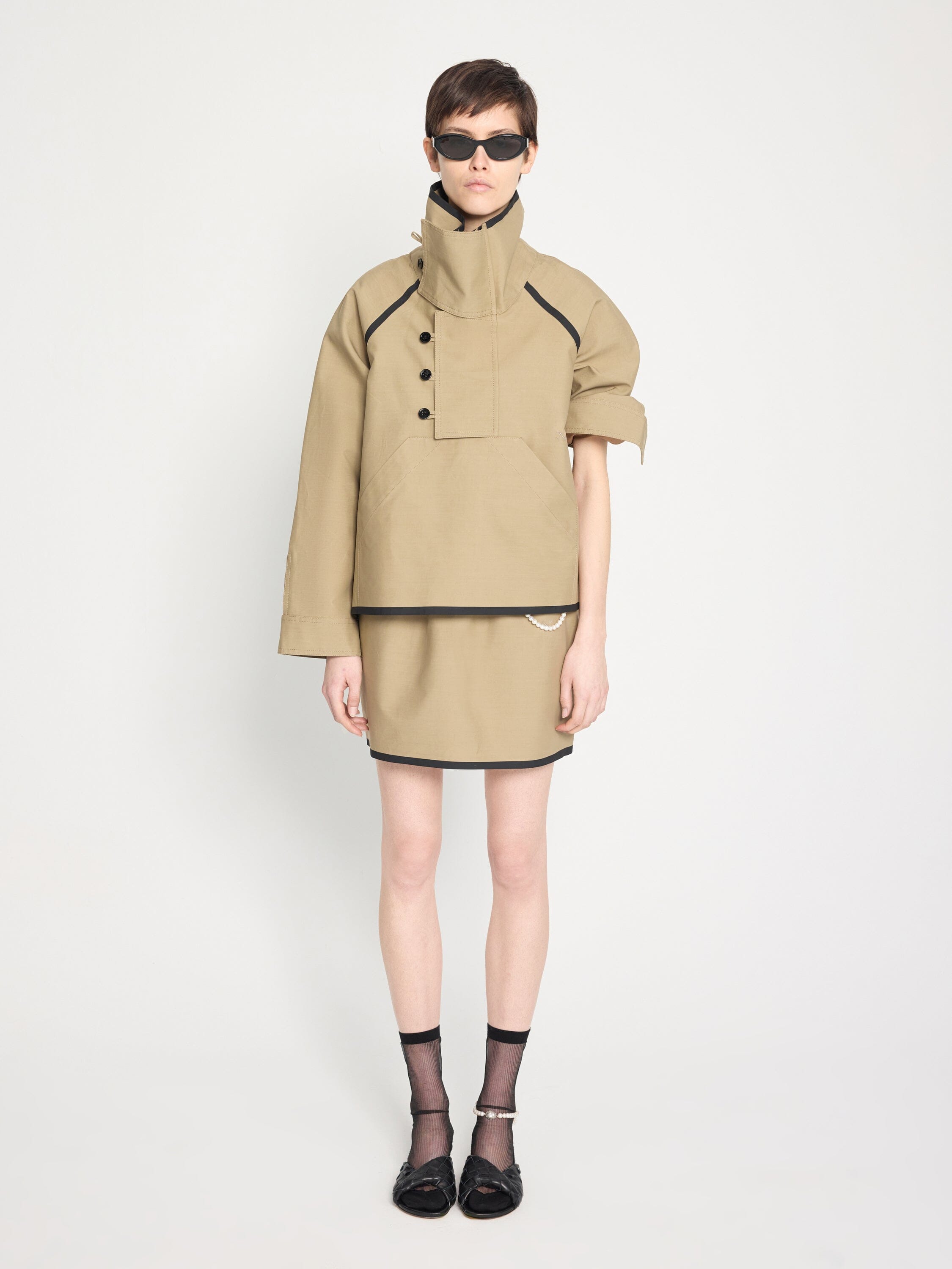 Nackiyé Jacket Fisherman Coat