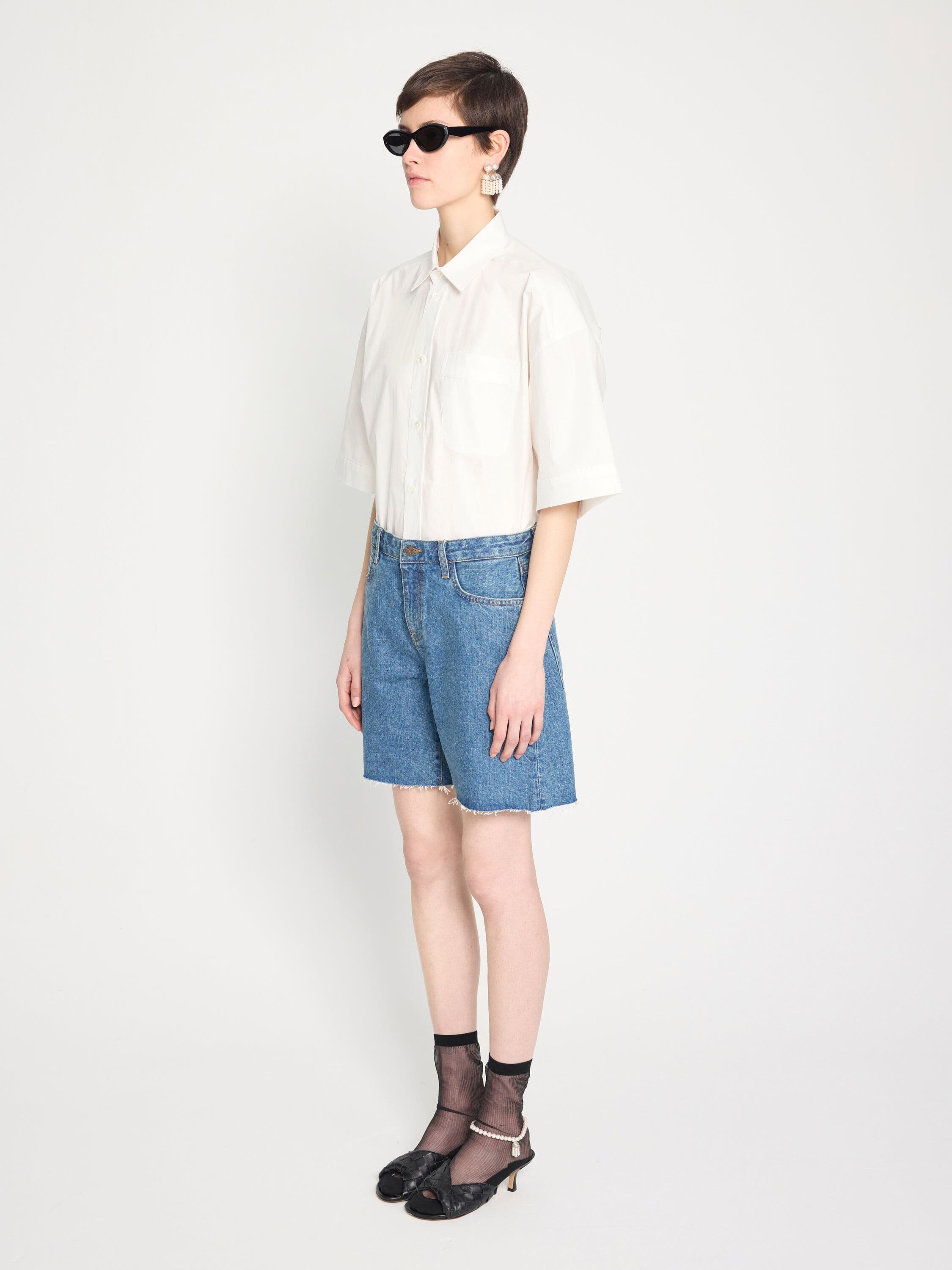 Nackiyé Pant Denim Shorts