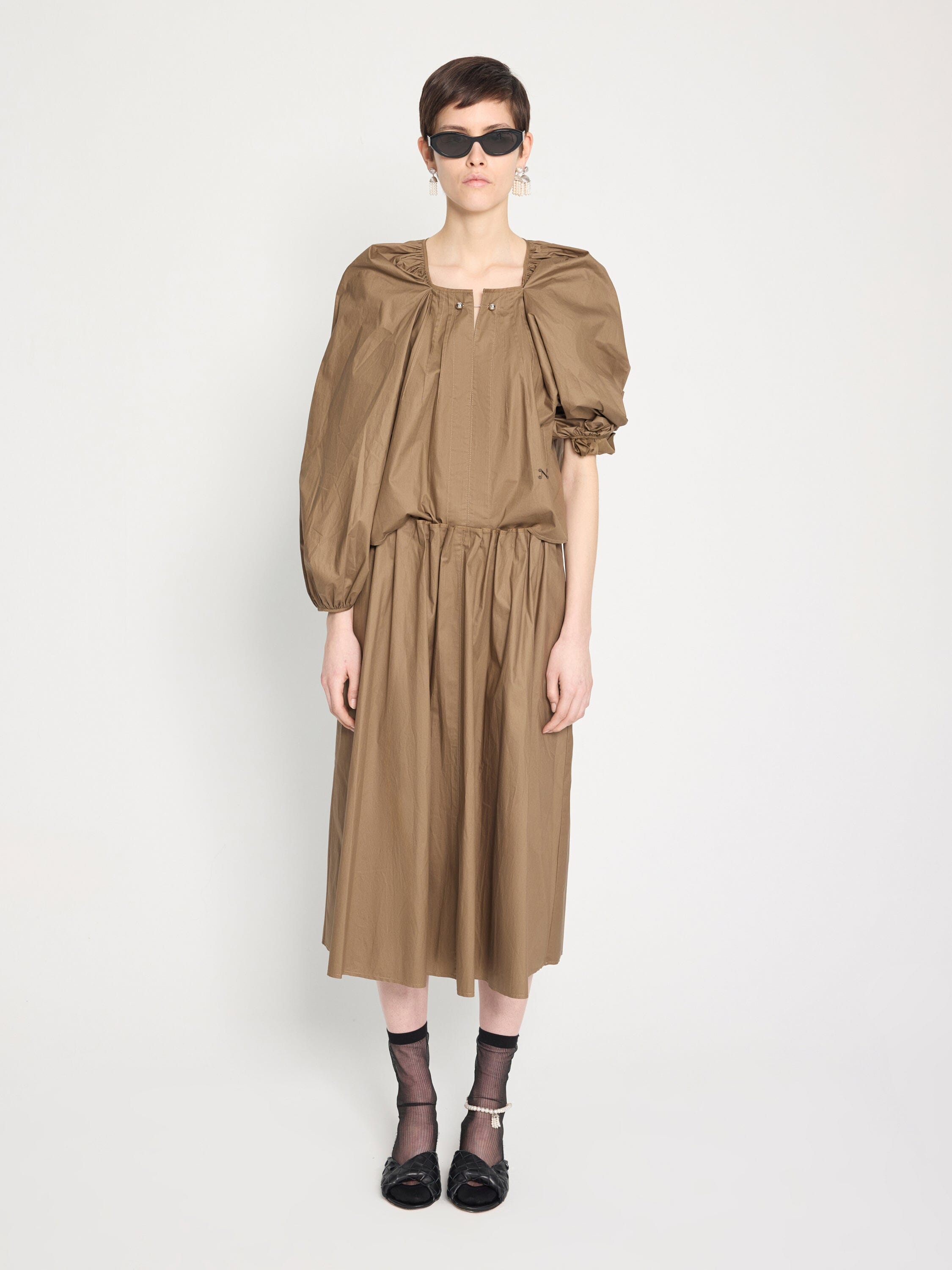 Nackiyé Skirt Summer Wine Skirt