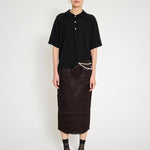 Nackiyé Knit Polo Knit Top