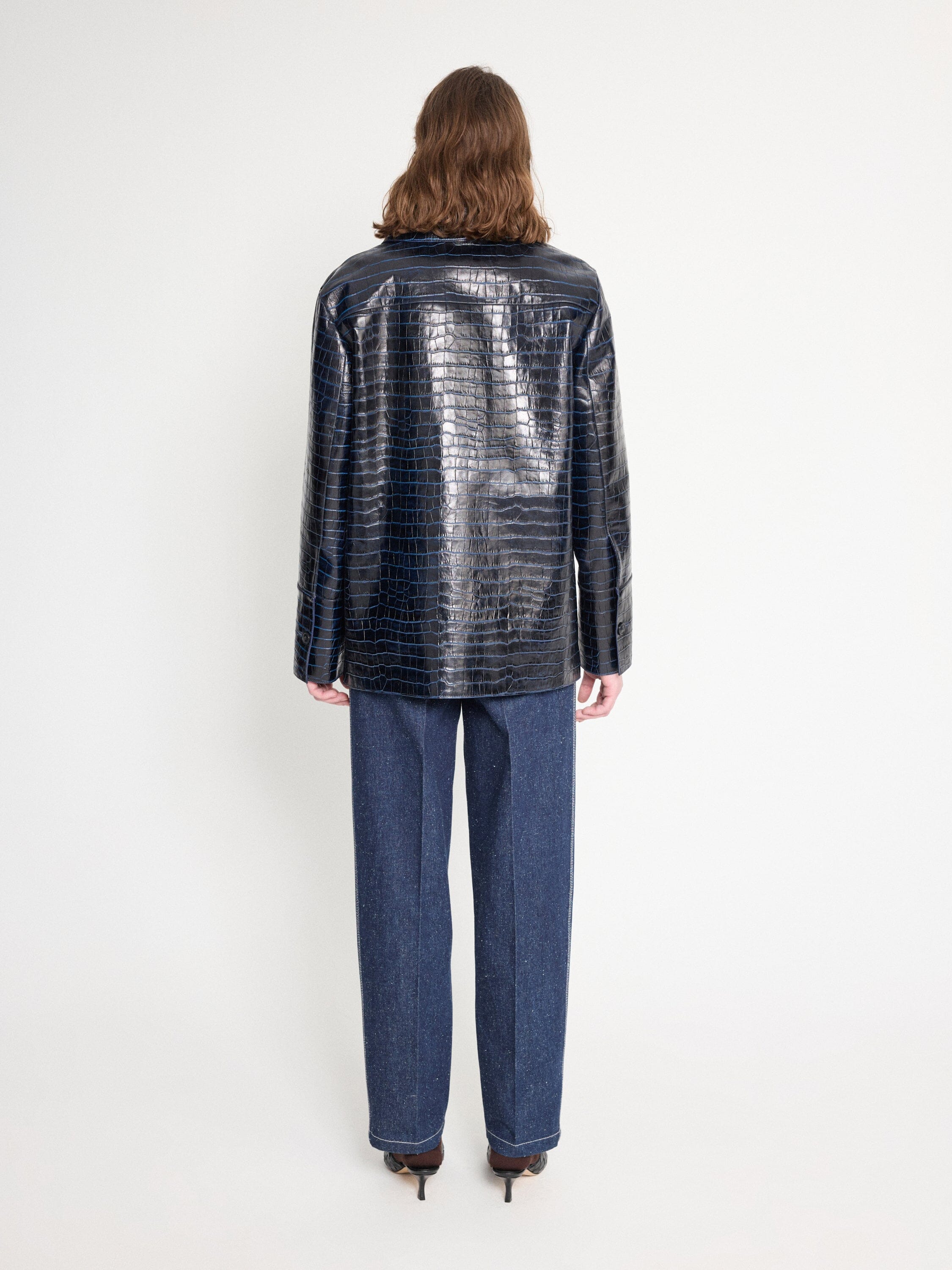 Nackiyé JACKETS Caviar Leather Jacket