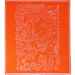 Nackiyé Towels Fête (Large) Yacht Towel in Candy/Orange