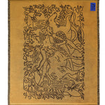 Nackiyé Towels Fête (Large) Yacht Towel in Caramel/Coffee