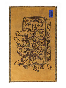 Nackiyé Towels A Tight Ship (Standard) Beach Towel in Caramel/Coffee
