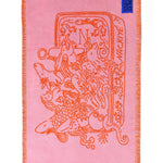 Nackiyé Towels A Tight Ship (Standard) Beach Towel in Candy/Orange
