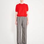 Nackiyé Crewneck Pearl Cashmere Short Sleeved Crewneck