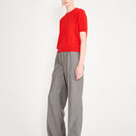 Nackiyé Crewneck Pearl Cashmere Short Sleeved Crewneck