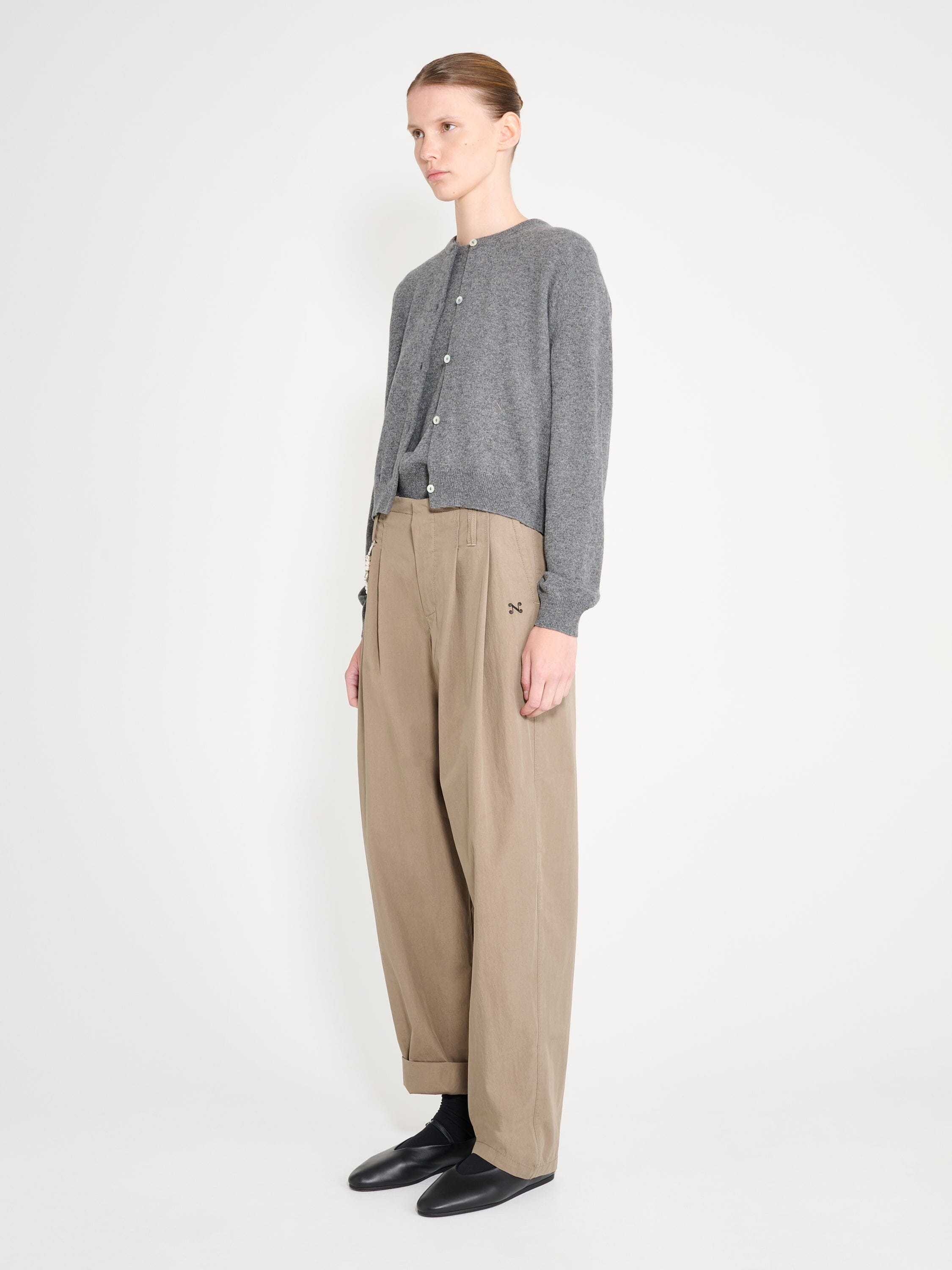 Nackiyé Cardigan Sea Shell Cashmere Cardigan