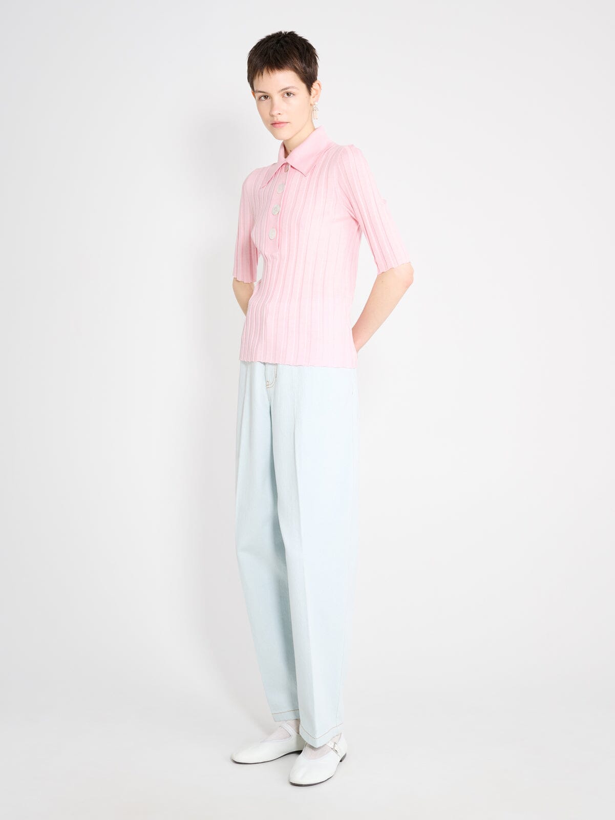 Nackiyé Sugarman Knit Polo